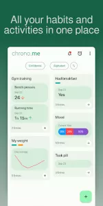 chrono.me  app screenshot 1