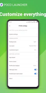 POCO Launcher 2.0  app screenshot 3