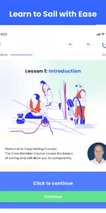Yapp Sailing Course app screenshot 7