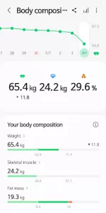 Samsung Health app screenshot 6