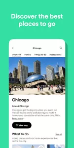 Tripadvisor app screenshot 1