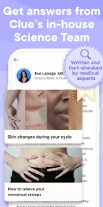 Clue Period & Cycle Tracker app screenshot 7
