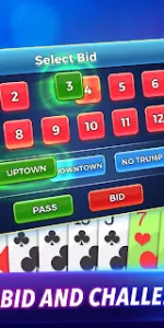 Bid Whist Spades Classic Games app screenshot 13
