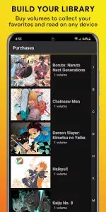 Shonen Jump Manga & Comics app screenshot 4