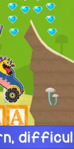 Kids Monster Truck Racing Game app screenshot 2