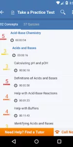 High School Chemistry Practice app screenshot 2