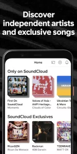 SoundCloud app screenshot 2