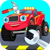 Repair monster trucks app icon