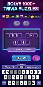 Trivia Puzzle Fortune Word Fun app screenshot 9