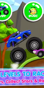 Monster Trucks Game for Kids 2 app screenshot 22