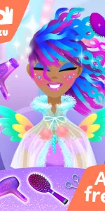 Girls Hair Salon Unicorn app screenshot 7