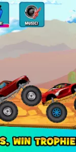 Monster Trucks Dinosaur 4 Kids app screenshot 6