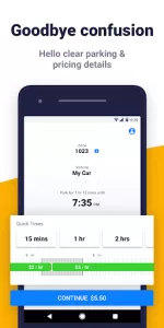 Passport Parking app screenshot 1