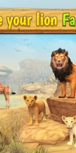 Lion Family Sim Online  app screenshot 15