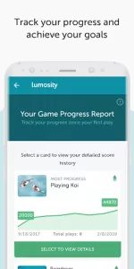 Lumosity app screenshot 5