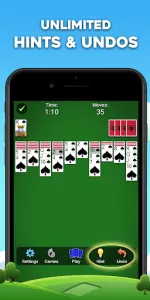 Spider Solitaire app screenshot 3