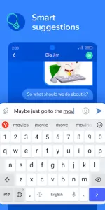 Yandex Keyboard app screenshot 1