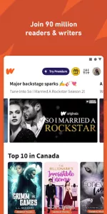 Wattpad  app screenshot 2