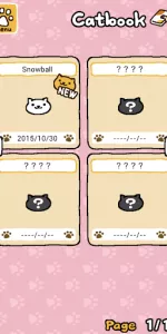 Neko Atsume app screenshot 2