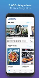 ZINIO  app screenshot 1