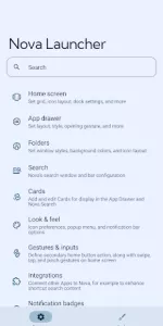 Nova Launcher app screenshot 6