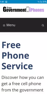 Freee Government iPhone app screenshot 4