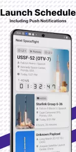 Next Spaceflight app screenshot 1