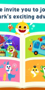 Pinkfong Baby Shark Storybook app screenshot 2