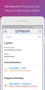 Drugs.com Medication Guide app screenshot 7