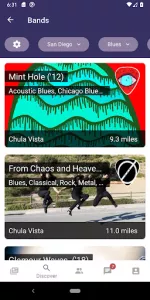 BandFriend  app screenshot 1