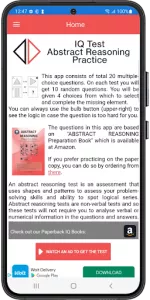 Abstract Reasoning Test Prep app screenshot 1