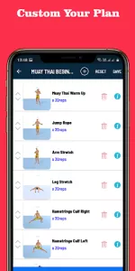 Muay Thai Fitness & Workout app screenshot 12