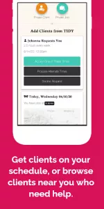 TIDY for Pros app screenshot 2