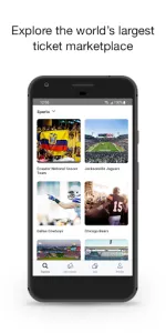 StubHub  app screenshot 2