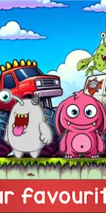 Kids Monster Truck Racing Game app screenshot 13