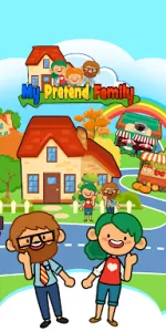 My Pretend Home & Family Town app screenshot 8