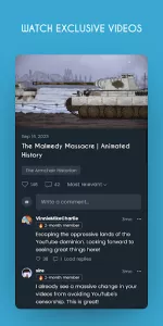 Armchair History TV app screenshot 2