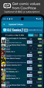 CLZ Comics comic book database app screenshot 8