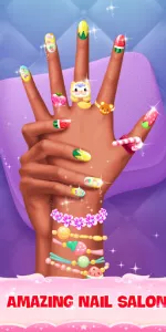 Nail Salon Games for Girls app screenshot 7