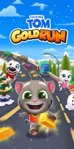 Talking Tom Gold Run app screenshot 16