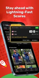 CricRocket app screenshot 1