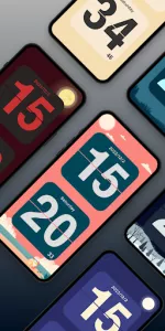 Flip clock app screenshot 3