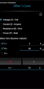 Electronics Calculator app screenshot 6