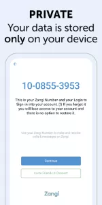 Zangi Private Messenger app screenshot 11