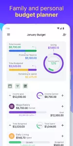 Family Budget Planner, Tracker app screenshot 1