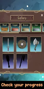 Medieval Clicker Blacksmith app screenshot 4