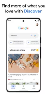 Google app screenshot 1