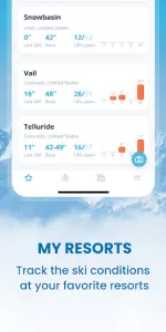 OnTheSnow Ski & Snow Report app screenshot 3