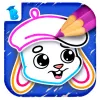 Baby coloring book for kids 2+ app icon