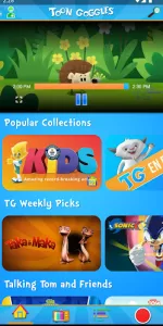 Toon Goggles Cartoons for Kids app screenshot 2